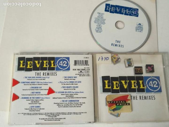 CDs de m&uacute;sica: CD LEVEL 42 THE REMIXES - Foto 1