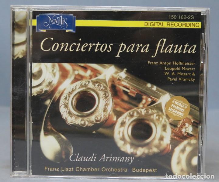 CDs de m&uacute;sica: CD. CONCIERTOS PARA FLAUTA. CLAUDY ARIMANY - Foto 1