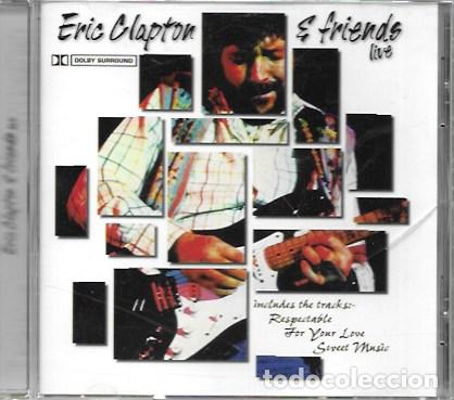 CDs de m&uacute;sica: Eric Clapton & Friends live. Cedar - Foto 1