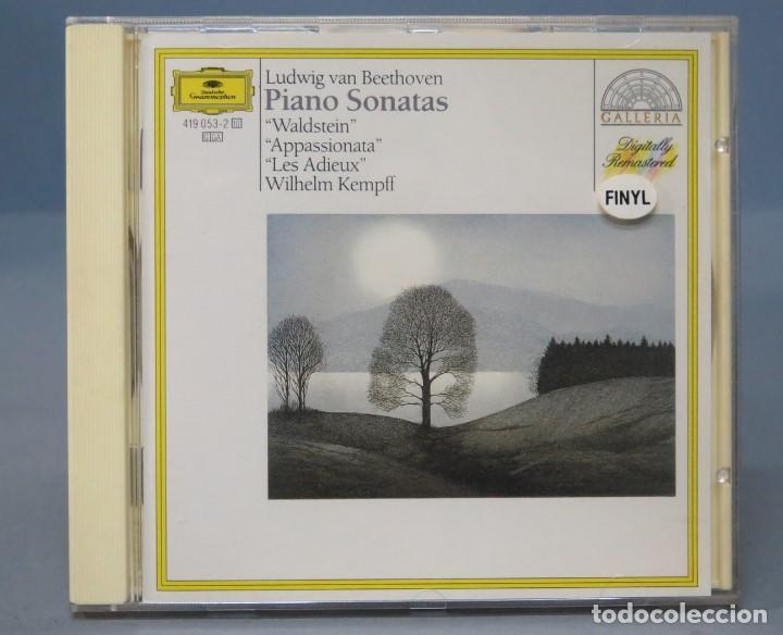 CDs de m&uacute;sica: CD. PIANO SONATAS. BEETHOVEN - Foto 1