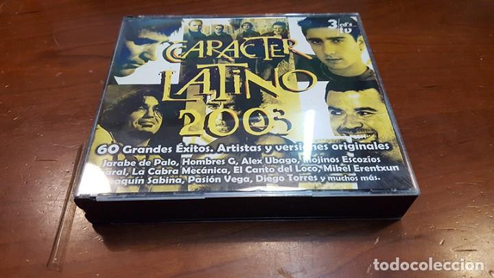 CDs de m&uacute;sica: Caracter Latino 2003      -  3cds del 2003 - - Foto 1