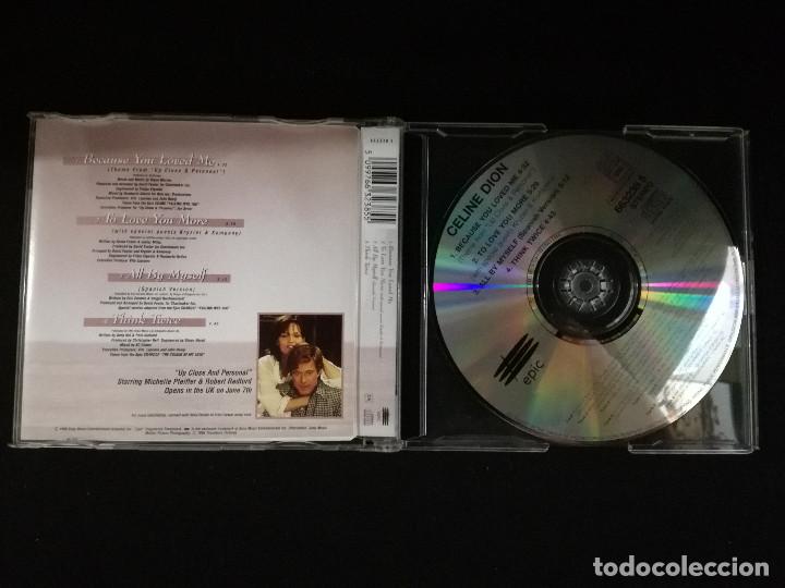 CDs de m&uacute;sica: CD MAXI - CELINE DION - BECAUSE YOU LOVED ME - Foto 2