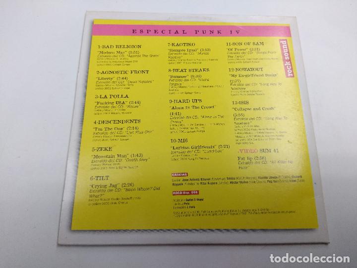 CDs de m&uacute;sica: CD PUNK/ESPECIAL PUNK 4. - Foto 2