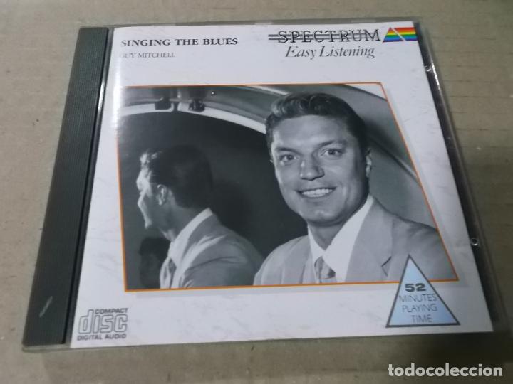 CDs de m&uacute;sica: GUY MITCHELL (CD) SINGING THE BLUES A&Ntilde;O 1988 - Foto 1