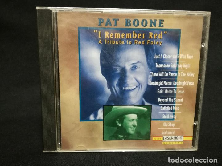 CDs de m&uacute;sica: CD - PAT BOONE - I REMEMBER RED - Foto 1