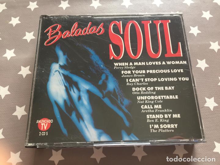 CDs de m&uacute;sica: BALADAS SOUL, 2 Cds - Foto 1