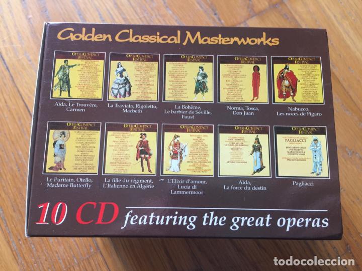 CDs de m&uacute;sica: GOLDEN CLASSICAL, 10 CDS GREAT OPERA - Foto 4