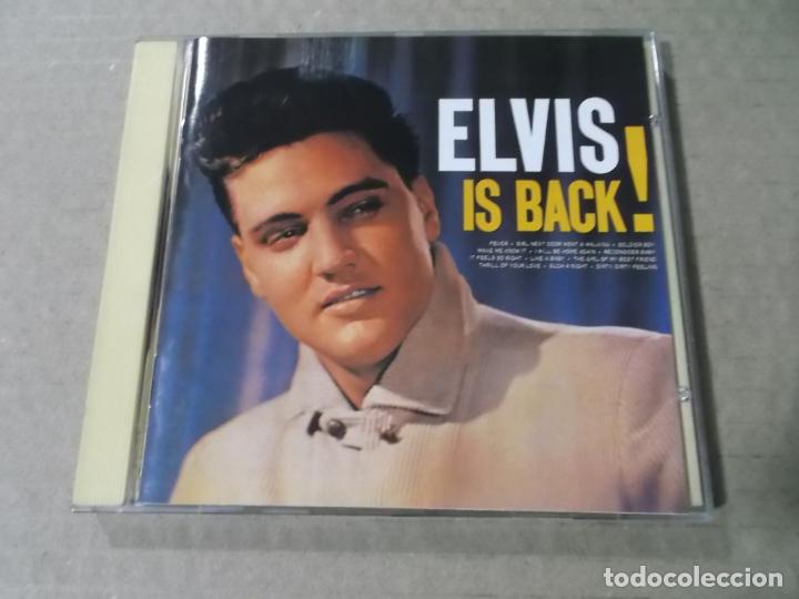CDs de m&uacute;sica: ELVIS PRESLEY (CD) IS BACK A&Ntilde;O 1962 - Foto 1
