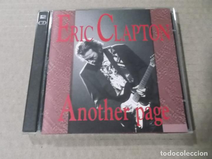 CDs de m&uacute;sica: ERIC CLAPTON (CD) ANOTHER PAGE A&Ntilde;O 1992 &ndash; DOBLE CD - Foto 1