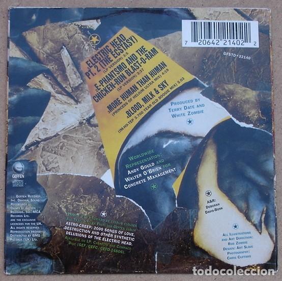 CDs de m&uacute;sica: WHITE ZOMBIE - ELECTRIC HEAD PT. 2 (CD SINGLE) 4 TEMAS - Foto 2