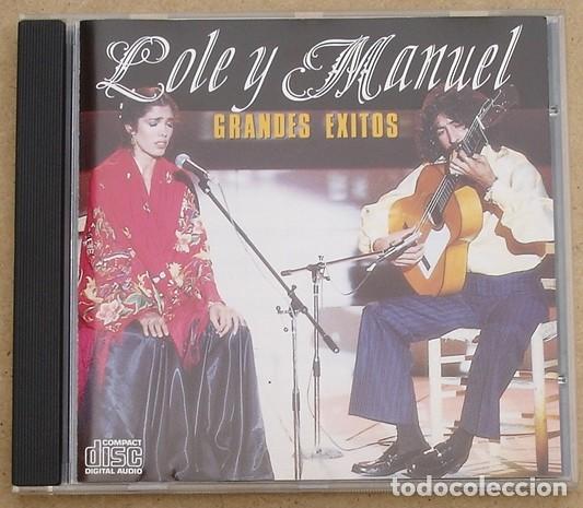 CDs de m&uacute;sica: LOLE Y MANUEL - GRANDES EXITOS (CD) 14 TEMAS - SIN CODIGO DE BARRAS - Foto 1