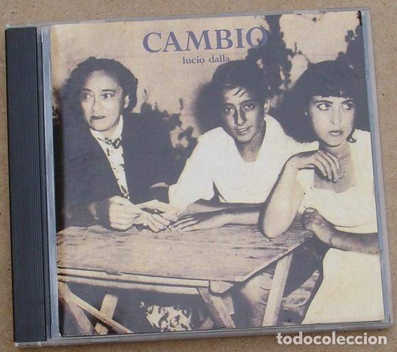 CDs de m&uacute;sica: LUCIO DALLA - CAMBIO (CD) 1990 - 9 TEMAS - Foto 1