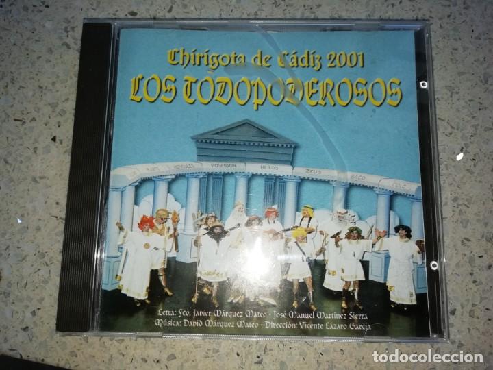 CDs de m&uacute;sica: Carnaval de C&aacute;diz CD los todopoderosos - Foto 1