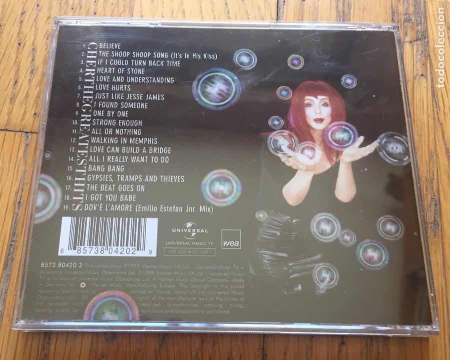 CDs de m&uacute;sica: CHER THE GREATEST HITS, CD - Foto 2