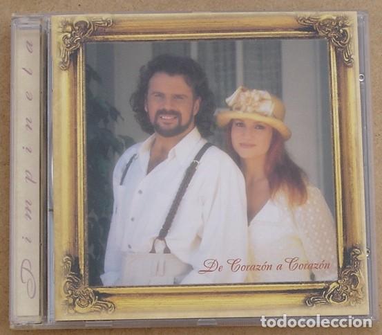 CDs de m&uacute;sica: PIMPINELA - DE CORAZON A CORAZON (CD) 1995 - 11 TEMAS - Foto 1