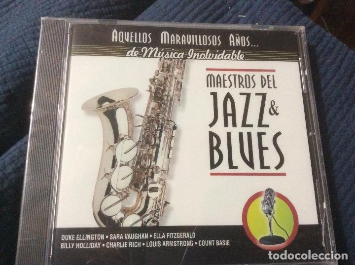CD di Musica: AQUELLOS MARAVILLOSOS A&Ntilde;OS de M&uacute;sica Inolvidable Jazz blues  ellington, vaughan