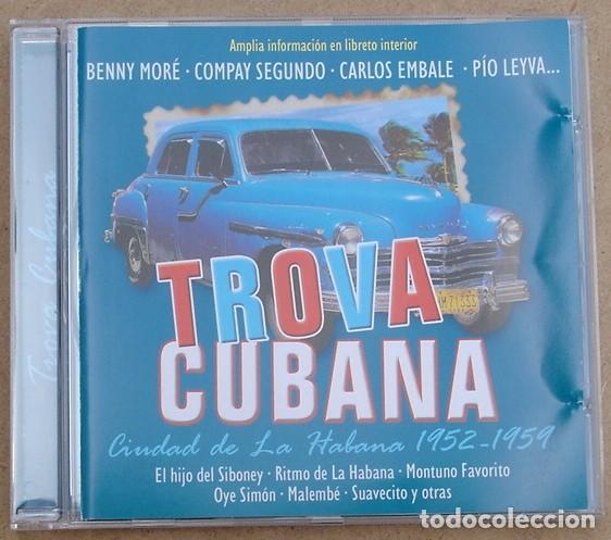 CDs de m&uacute;sica: VARIOS - TROVA CUBANA (CD) 2000 - 15 TEMAS - Foto 1