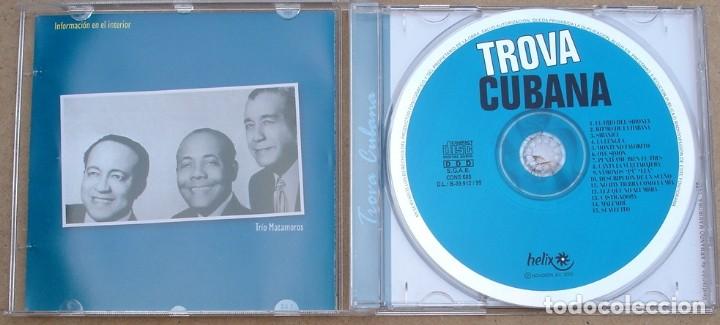 CDs de m&uacute;sica: VARIOS - TROVA CUBANA (CD) 2000 - 15 TEMAS - Foto 2