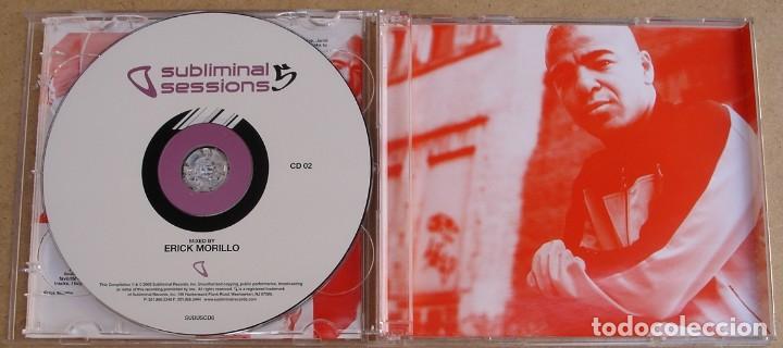 CDs de m&uacute;sica: ERICK MORILLO  SUBLIMINAL SESSIONS FIVE (2CD) 2003 - 24 TEMAS - Foto 3
