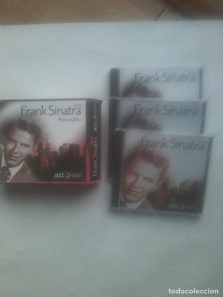 CDs de m&uacute;sica: FRANK SINATRA PERSONALITY 3 CDS - Foto 2