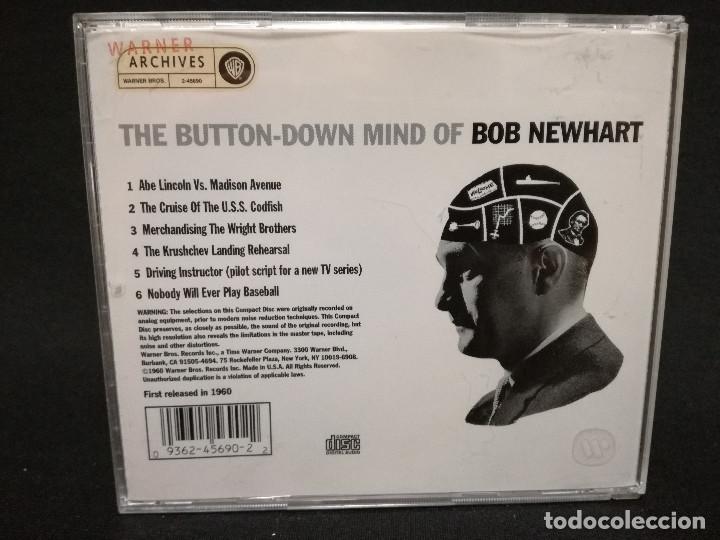 CDs de m&uacute;sica: CD - BOB NEWHART - THE BUTTON-DOWN MIND OF - Foto 3