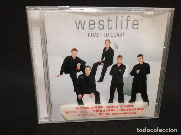 CDs de m&uacute;sica: CD - WESTLIFE - COAST TO COAST - Foto 1