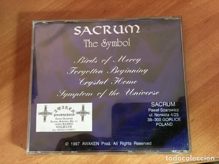 CDs de m&uacute;sica: SACRUM (THE SYMBOL) CD 4 TRACK (CDIM6) - Foto 3