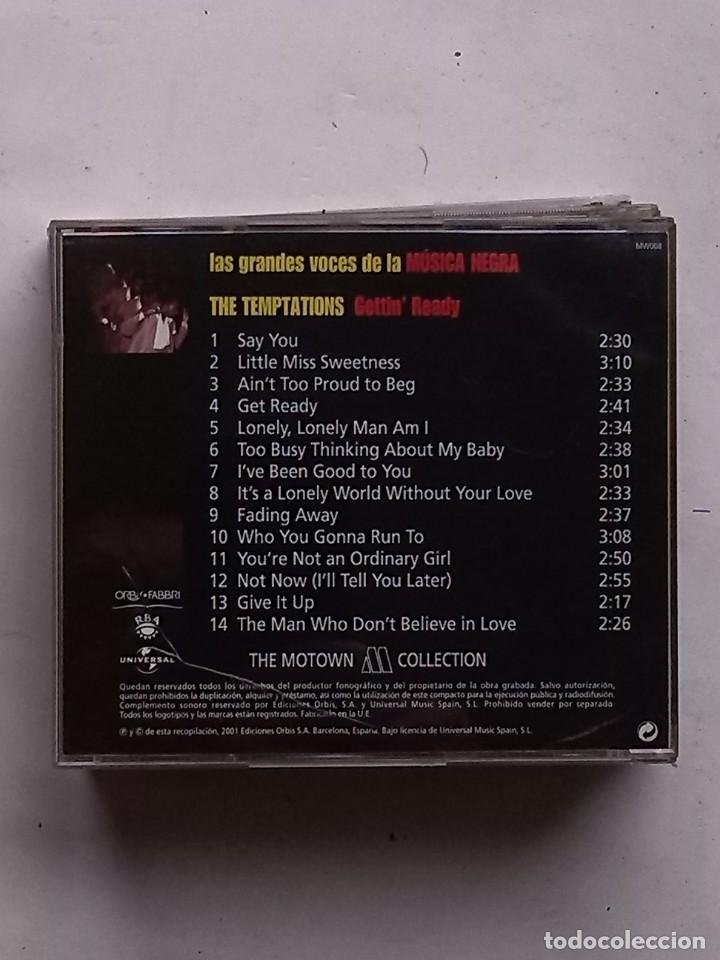CDs de m&uacute;sica: THE TEMPTATIONS GETTIN&acute; READY MOTOWN - Foto 2