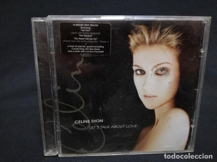 CDs de m&uacute;sica: CD - CELIN DION - LETS TALK ABOUT LOVE - Foto 1