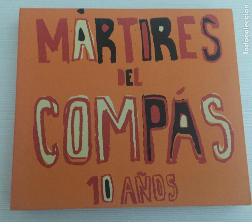 CDs de m&uacute;sica: MARTIRES DEL COMPAS 10 A&Ntilde;OS, CD + DVD - Foto 1