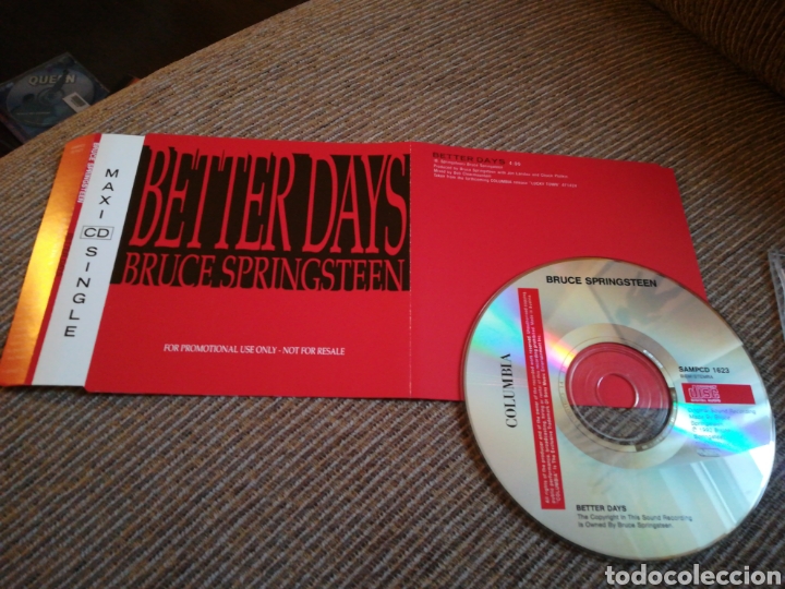 CDs de m&uacute;sica: BRUCE Springsteen CD single promocional better datos 1992 /2 - Foto 1