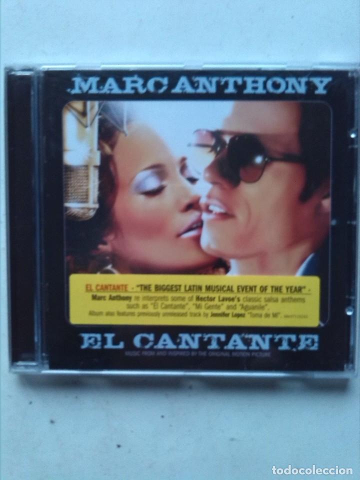 CDs de m&uacute;sica: MARC ANTHONY EL CANTANTE BSO - Foto 1