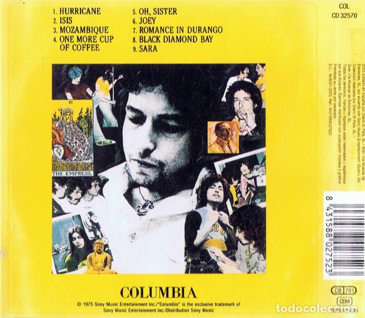 CDs de m&uacute;sica: BOB DYLAN DESIRE - Foto 2