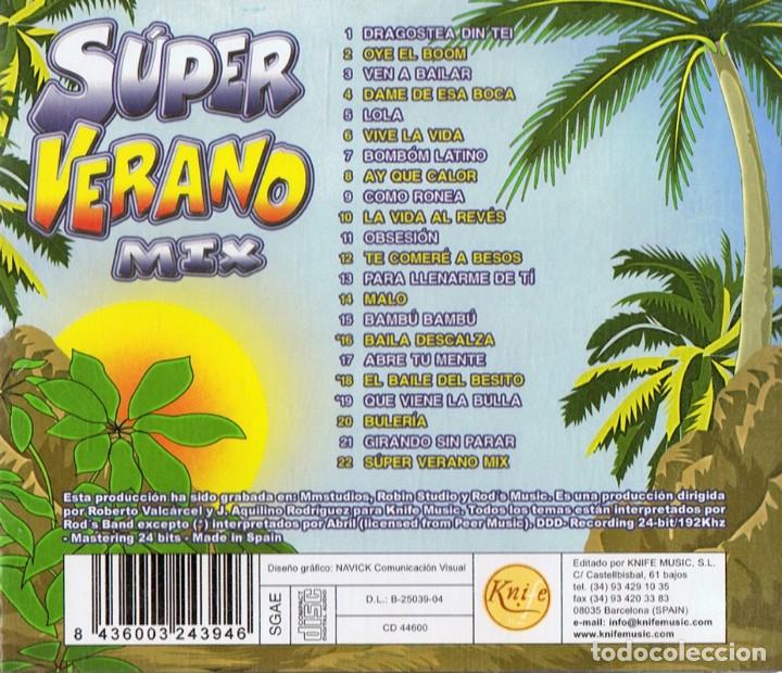 CDs de m&uacute;sica: S&Uacute;PER VERANO MIX - Foto 2