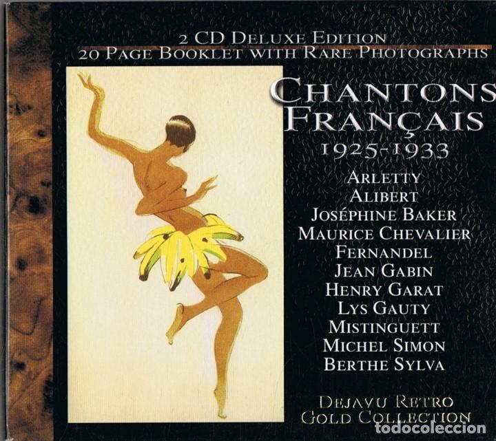 CDs de m&uacute;sica: CHANTONS FRAN&Ccedil;AIS 1925 - 1933 ( 2 CD) - Foto 1
