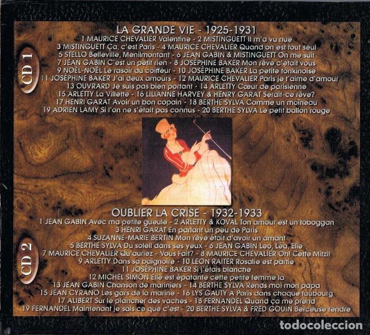 CDs de m&uacute;sica: CHANTONS FRAN&Ccedil;AIS 1925 - 1933 ( 2 CD) - Foto 2