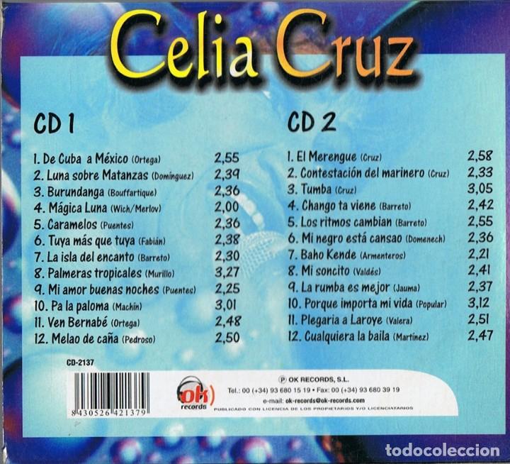 CDs de m&uacute;sica: CELIA CRUZ ( 2 CD) - Foto 4