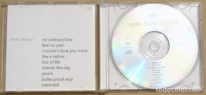 CDs de m&uacute;sica: SADE - LOVE DELUXE (CD) 1992 - 9 TEMAS - Foto 2