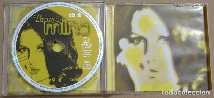 CDs de m&uacute;sica: MINA - BRAVA MINA (2CD) 2000 - EXITOS EN ESPA&Ntilde;OL - ITALIANO - DIVUCSA - Foto 3