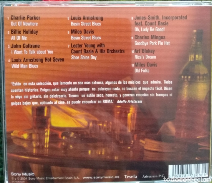 CDs de m&uacute;sica: Roma De Adolfo Aristarain - Foto 2