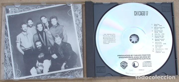 CDs de m&uacute;sica: CHICAGO - CHICAGO 17 (CD) 1984 - 10 TEMAS - Foto 2