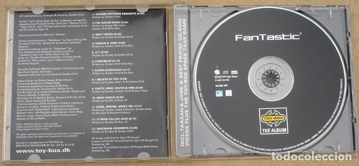 CDs de m&uacute;sica: TOY-BOX  - FANTASTIC (CD) 1999 - 13 TEMAS - Foto 2