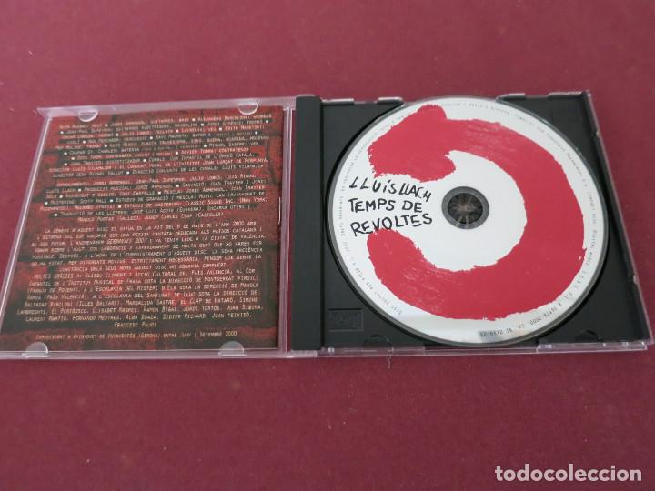 CDs de m&uacute;sica: CD LLUIS LLACH TEMPS DE REVOLTES - Foto 2