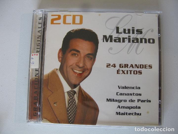 CDs de m&uacute;sica: LUIS MARIANO 24 GRANDES EXITOS - Foto 1