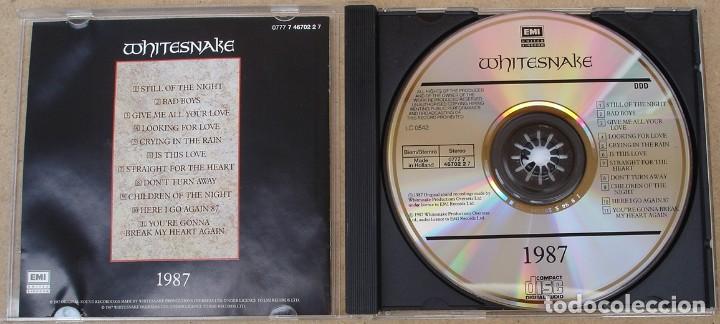 CDs de m&uacute;sica: WHITESNAKE - 1987 (CD) 11 TEMAS - Foto 2