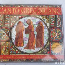 CDs de Música: CORO DE MONJES DEL MONASTERIO BENEDICTINO DE SANTO DOMINGO DE SILOS ( CANTO GREGORIANO ) DOBLE CD. Lote 160812770