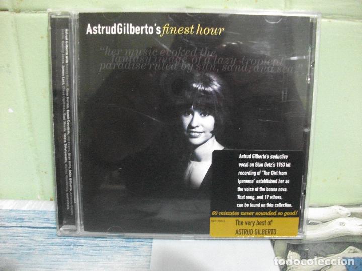 Astrud Gilberto S Finest Hour The Very Best A Buy Cd S Of World Music At Todocoleccion 160868810