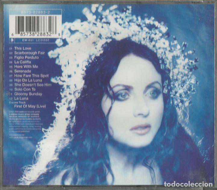 CDs de m&uacute;sica: SARAH BRIGHTMAN. LA LUNA. 2000 - Foto 2