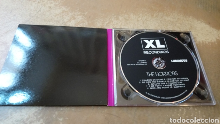 CDs de m&uacute;sica: The horrors luminous. CD perfecto estado. - Foto 2