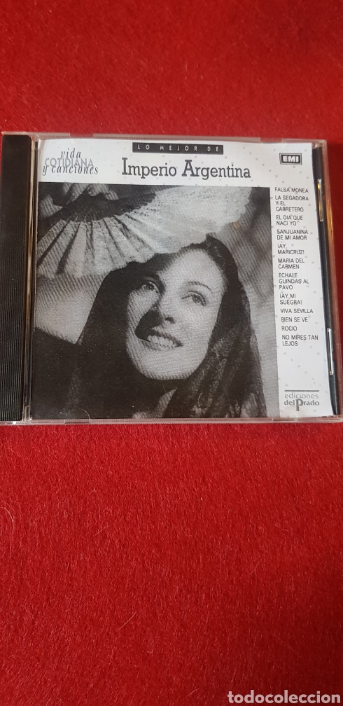 CDs de m&uacute;sica: Imperio Argentina lo mejor de - Foto 1